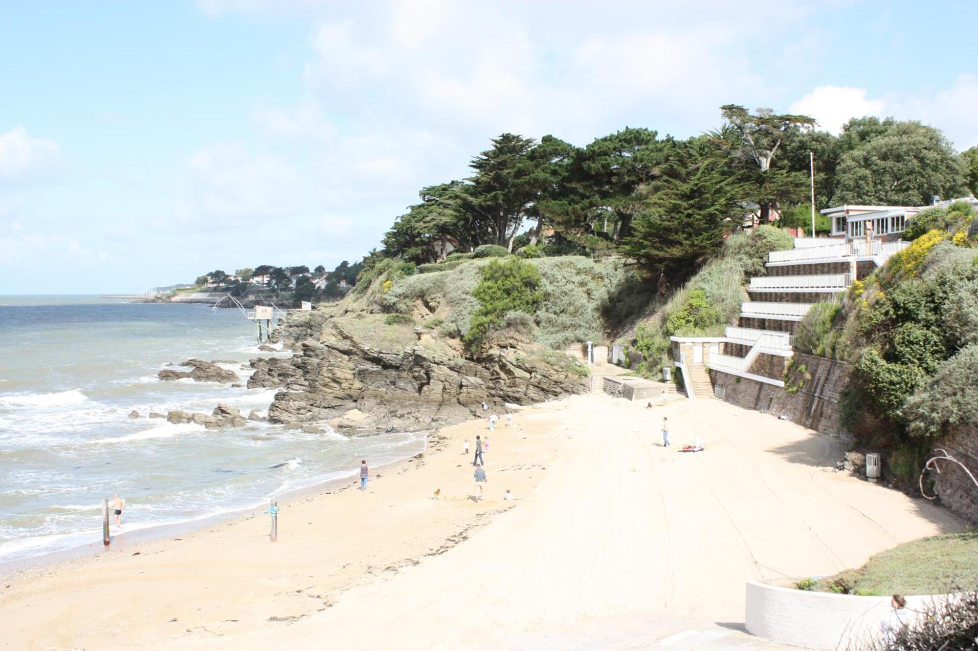 Appartement Vue Mer. A 40M De La Plage. Pornic Exterior photo